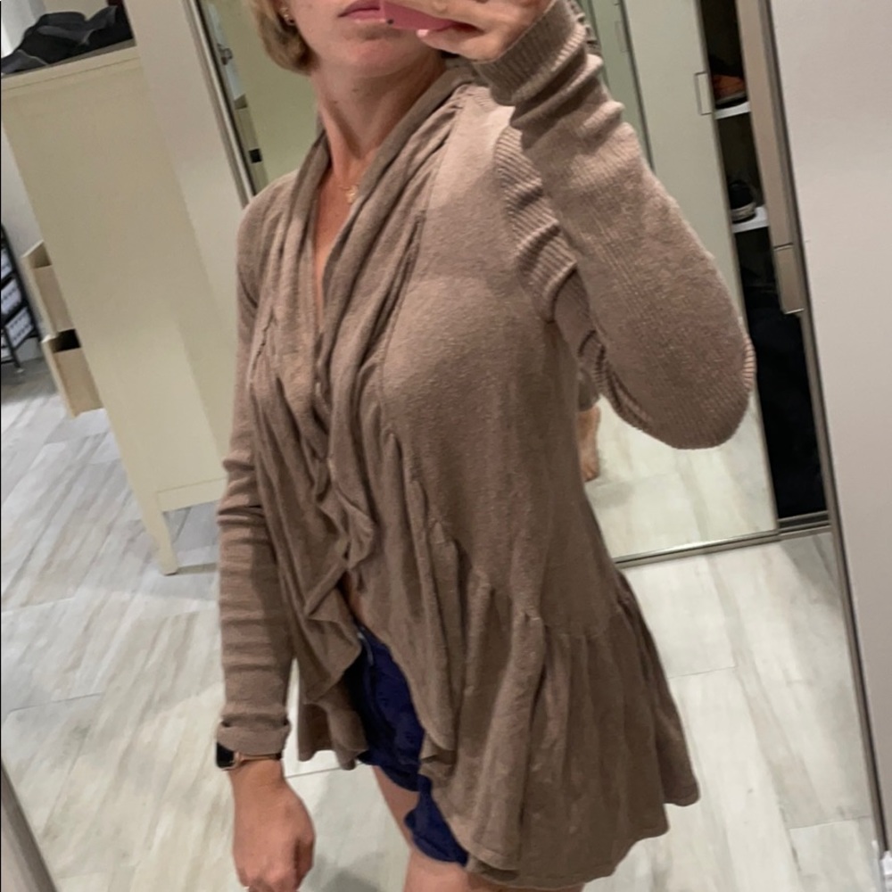 Anthropologie open cardigan
